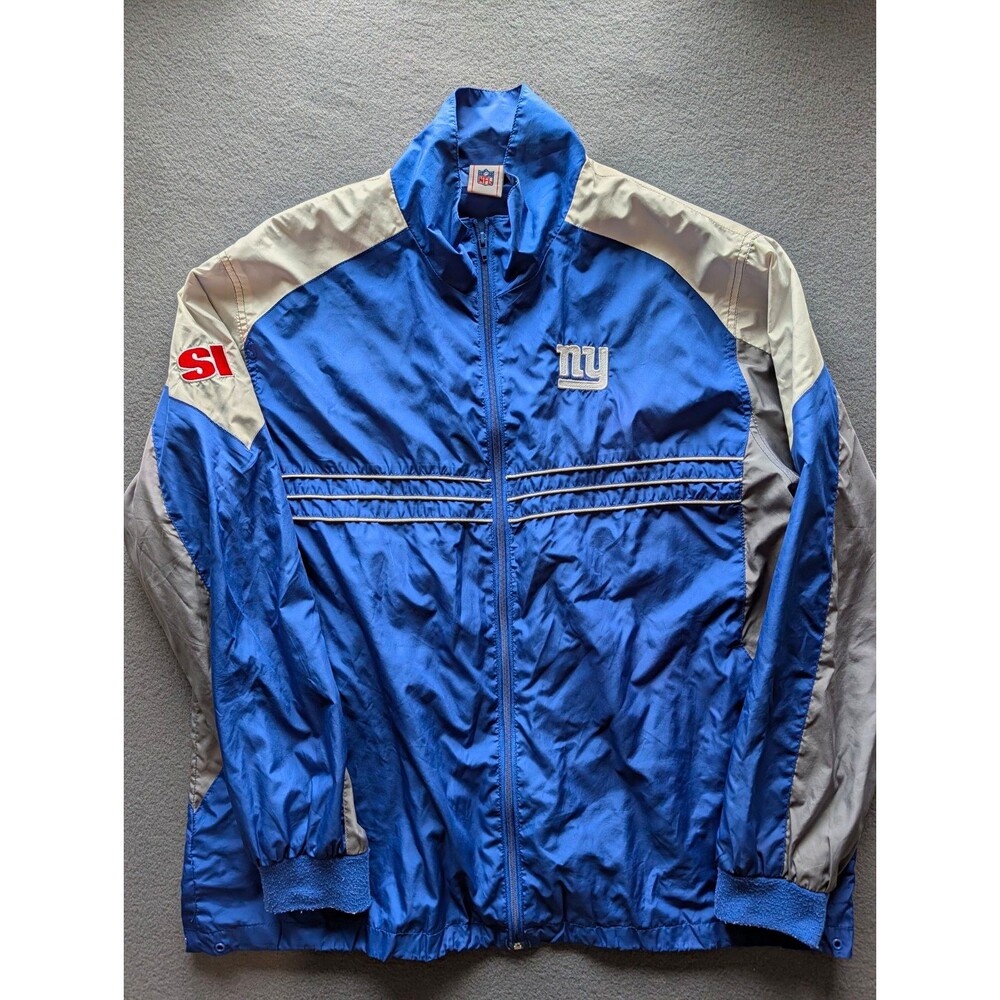 Nfl Team Apparel New York Giants Sports Illustrated Jacket Size XL Windbreaker